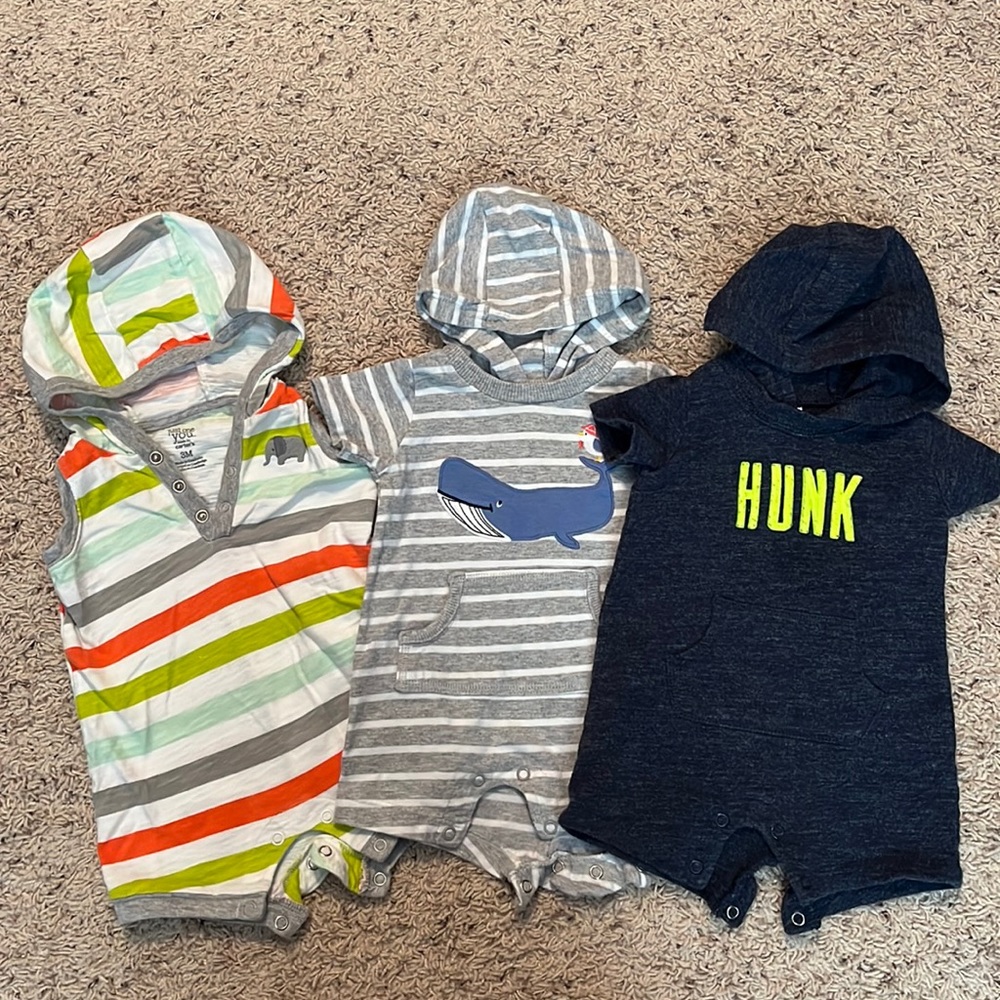 3M Boy Onesies